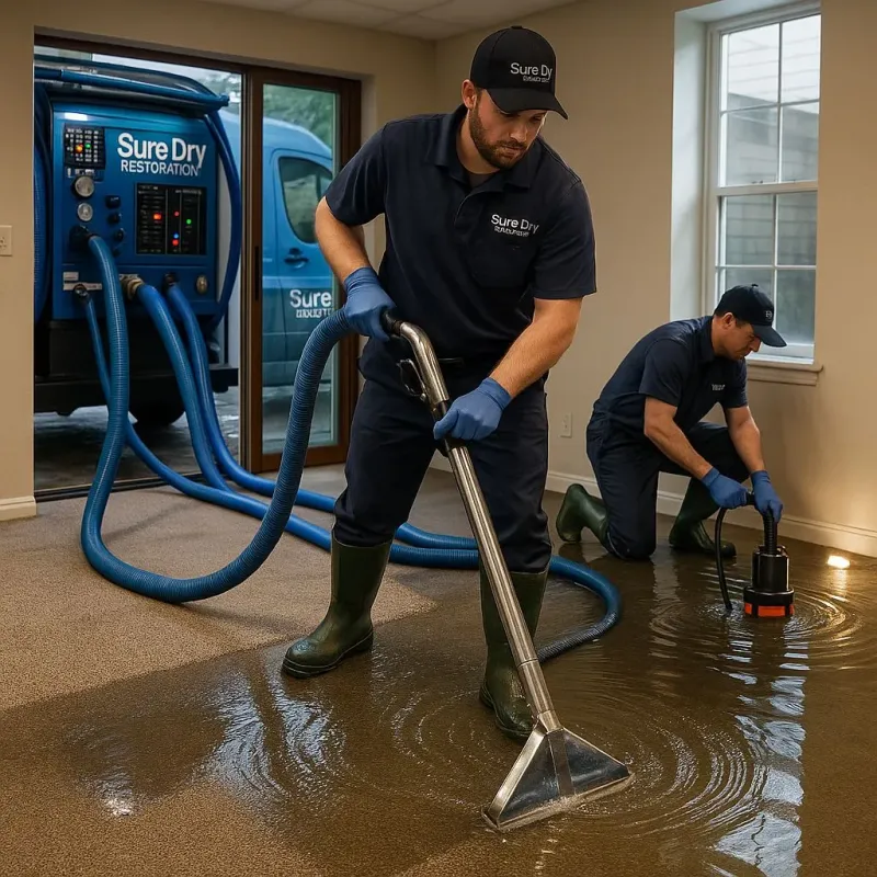 Water Extraction and Removal process in Winter Gardens, CA